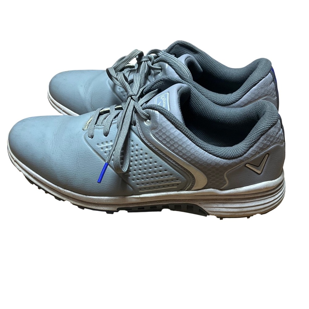 Callaway Coronado Mens Golf Shoes Grey Spiked CG120GR Size 10.5 D